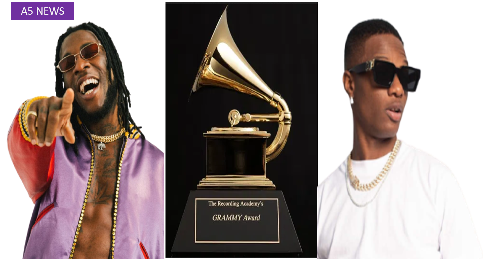 Grammy awards Burna Boy et Wizkid
