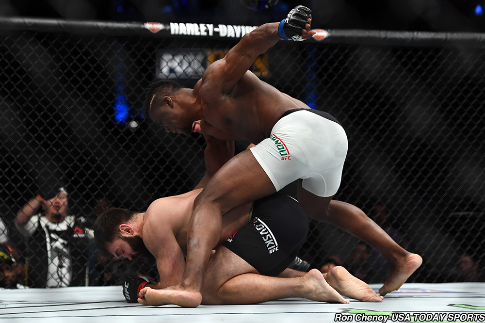 MMA: UFC Fight Night-Arlovski vs Ngannou Francis Ngannou