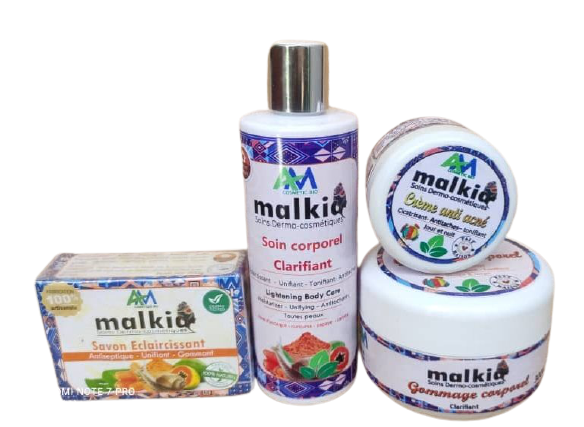 GAMME CORPORELLE CLARIFIANTE MALKIA actuelle