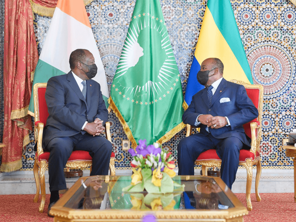 Le Président de la République, Son Excellence Ali Bongo Ondimba s’est entretenu ce jour en tête-à-tête avec son Homologue, Son Excellence Alassane Ouattara, Président de la République de Côte d’Ivoire en séjour au Gabon dans le cadre d’une visite de Travail et d’Amitié.