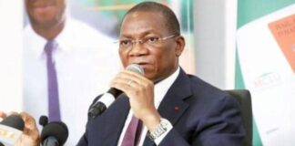 Bruno Nabagné Koné, le ministre ivoirien de la Construction, du Logement et de l'Urbanisme