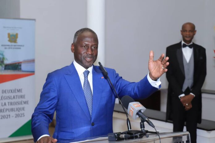 Adama Bictogo, le Président de l'Assemblée nationale de Côte d'Ivoire