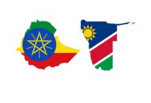 L'Ethiopie et la Namibie
