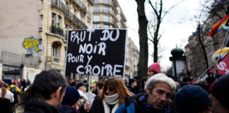 FRANCE : manifestation contre la réforme des retraites