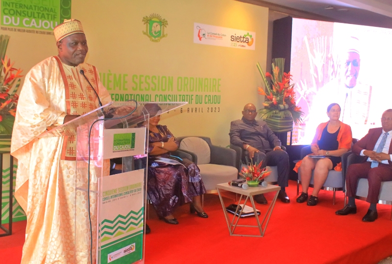 Côte d'Ivoire - Filière Cajou : Le ministre camerounaise de l’Agriculture Gabriel Mbairobe ouvre la réunion des experts du CICC à Abidjan